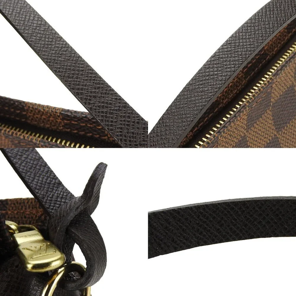 LOUIS VUITTON Authentic Brown Damier Pouch - Picture 5 of 5